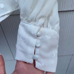 Express Tops - Polka Dot Button Down Express Tops - Polka Dot Button Down